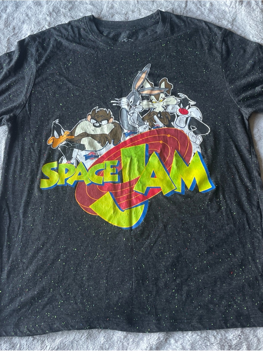 Space Jam Graphic Short Sleeve Tee - Black